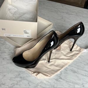 Jimmy Choo 36.5 Cosmic black patent pump